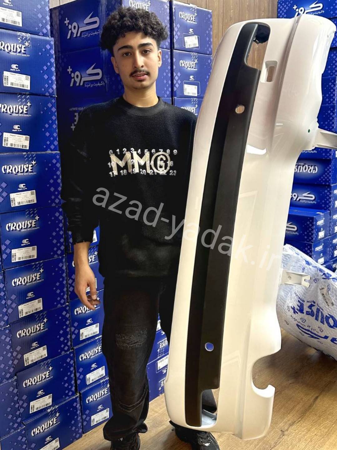 سپر عقب 207 سفید کروز